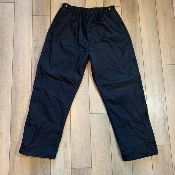 L.L. Bean Other - Vintage LL Bean Ski Pants Full Side Zip Thinsulate Mens Size Regular Large Black